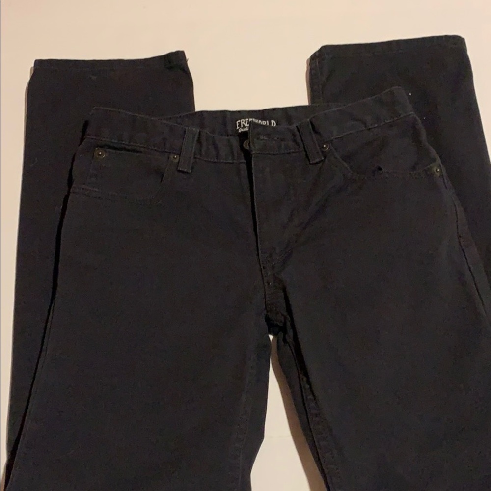 Boys size 14/27 Freeworld black jeans
